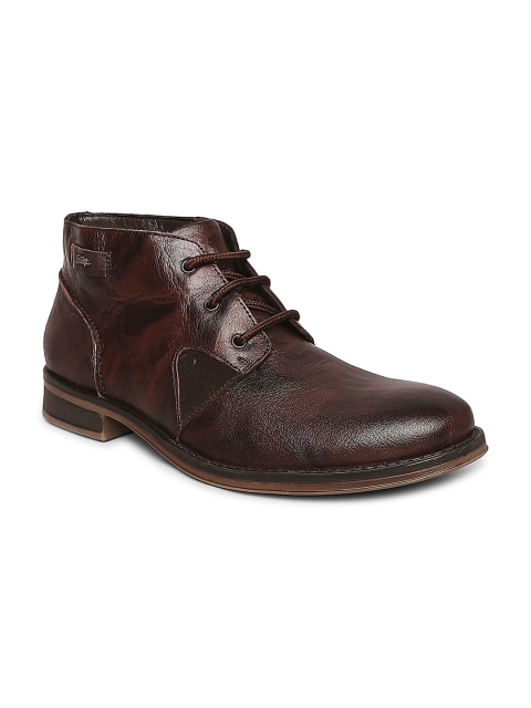 

Lee Cooper Men Brown Leather Derbys