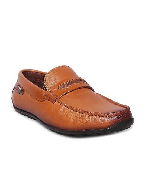 

Lee Cooper Men Tan Leather Loafers