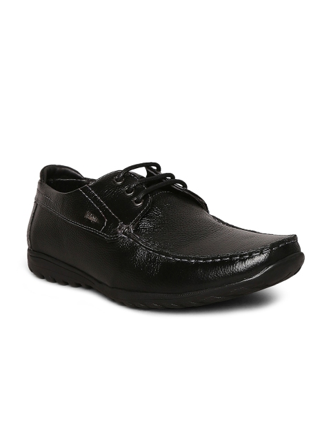 

Lee Cooper Men Black Textured Leather Derbys