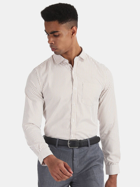 

Excalibur Men Assorted Striped Casual Shirt