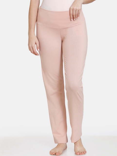 

Coucou Women Pink Bamboo Cotton Maternity Lounge Pants