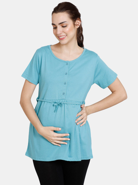 

Coucou Blue Maternity Nightdress