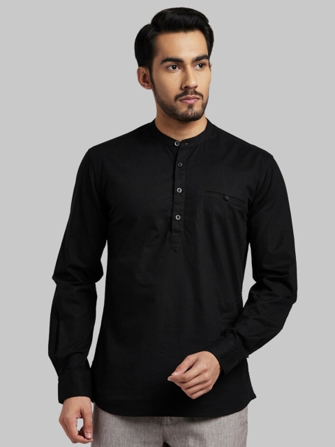 

Parx Men Black Slim Fit Casual Shirt