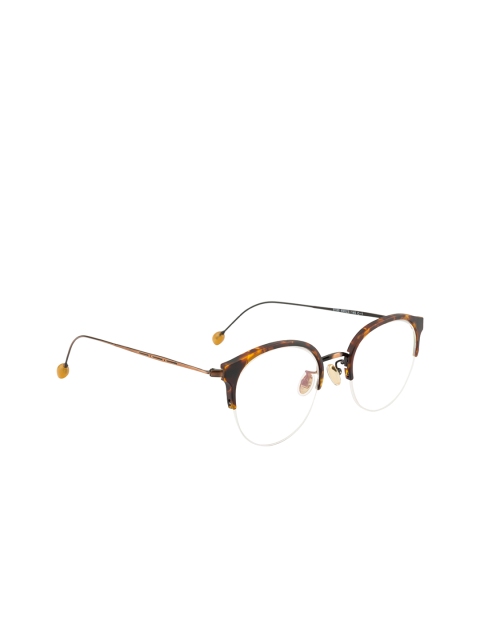

Ted Smith Women Brown & Gold-Toned Full Rim Round Frames TSF-TR-9180_C1-Brown