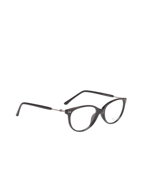 

Ted Smith Women Black Solid Full Rim Cateye Frames TSF9001