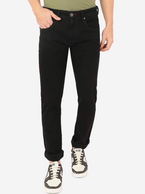 

Greenfibre Men Black Straight Fit Stretchable Jeans