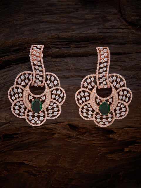 

Kushal's Fashion Jewellery Green Contemporary Drop Earrings