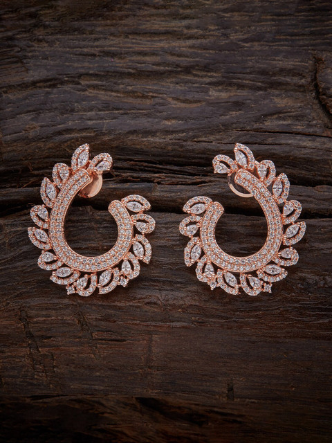 

Kushal's Fashion Jewellery White Contemporary Drop Earrings