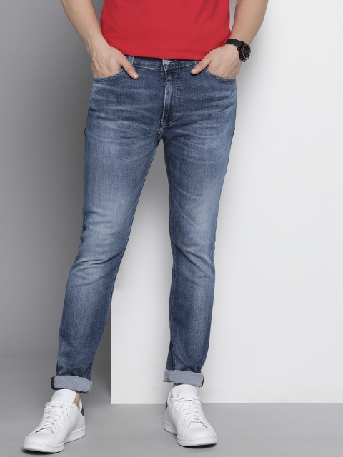 

Tommy Hilfiger Men Blue Skinny Simon Fit Light Fade Mid Rise Stretchable Jeans