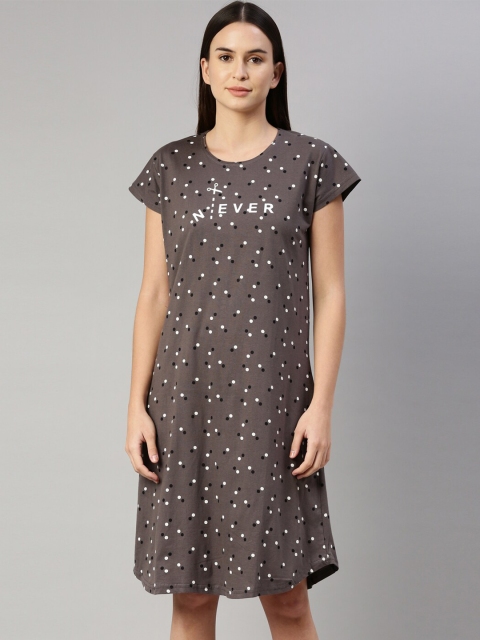 

GOLDSTROMS Grey Printed Nightdress