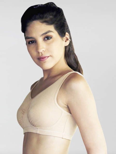 

laavian Nude-Coloured Workout Bra