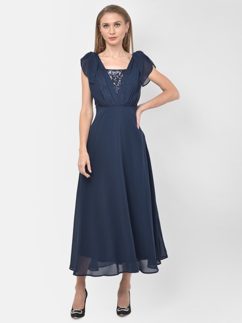 

Latin Quarters Women Blue Maxi Dress