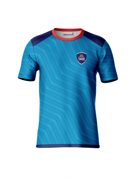 

mezmoda Boys Blue Printed Sports T-shirt