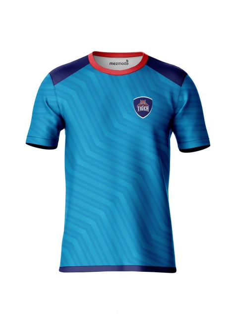 

mezmoda Boys Blue Dry Fit Cricket Jersey T-shirt