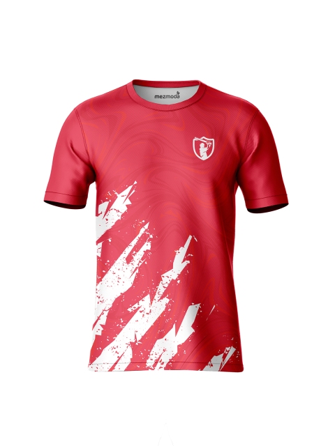 

mezmoda Boys Fuchsia Printed T-shirt