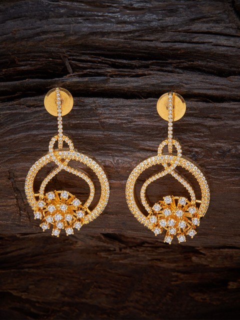 

Kushal's Fashion Jewellery White Contemporary Drop Earrings
