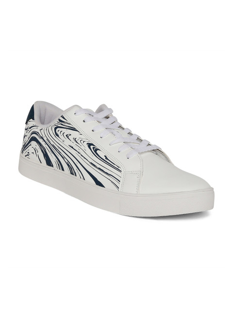 

Lee Cooper Men Blue Printed Sneakers