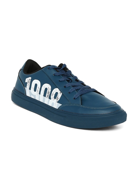 

Lee Cooper Men Blue PU Sneakers