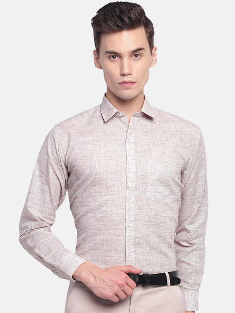 

GHPC Men Brown Premium Formal Shirt