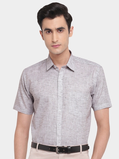 

GHPC Men Navy Blue Modern Formal Shirt