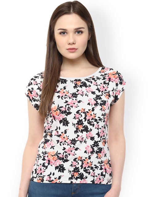 

Hapuka Women Off-White Printed Top