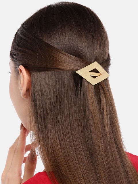 

Pipa Bella Women Gold-Toned Trapeze Hair Pin