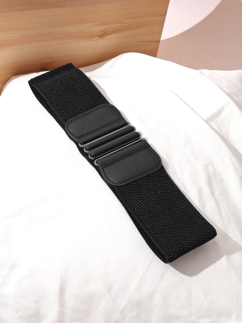 

Pipa Bella Women Black Interlock Belt