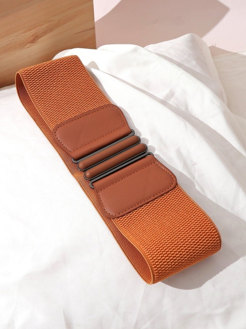 

Pipa Bella Women Tan Brown Interlock Belt