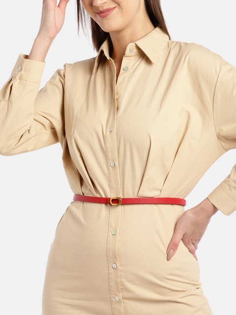 

Pipa Bella Women Red Buckle Belt