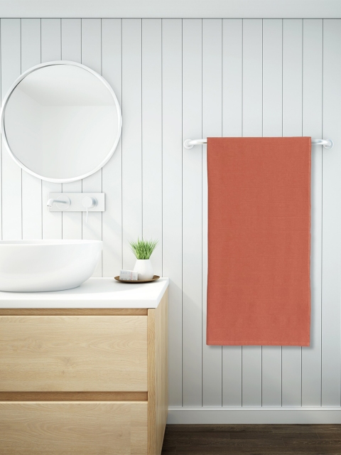 

CORE Designed by SPACES Rust 250 GSM Solid Pure Cotton Bath Towel