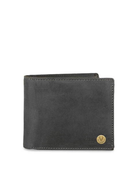 

WildHorn Unisex Grey & Blue Solid Premium Leather Accessory Gift Set
