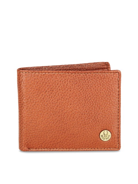 

WildHorn Unisex Solid Leather Accessory Gift Set, Brown