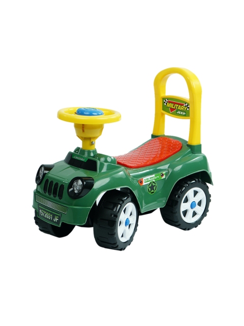 

UNITED AGENCIES Kids Multicolor Military Jeep Rider Toys, Multi