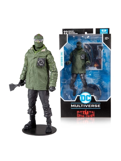 

Dc Comics The Batman Movie The Riddler Figure By Mcfarlane Toys, Multi