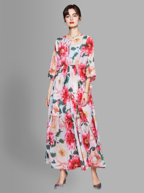 

JC Collection Multicoloured Floral Maxi Dress, Multi