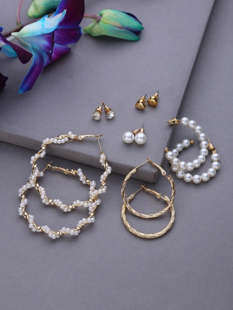 

Jewels Galaxy White Contemporary Drop Earrings
