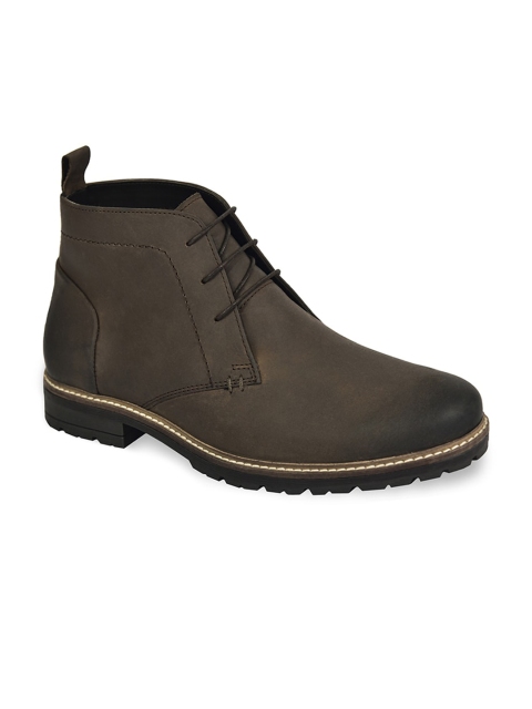 

SILVER STREET LONDON Men Brown Leather Casual Shoes