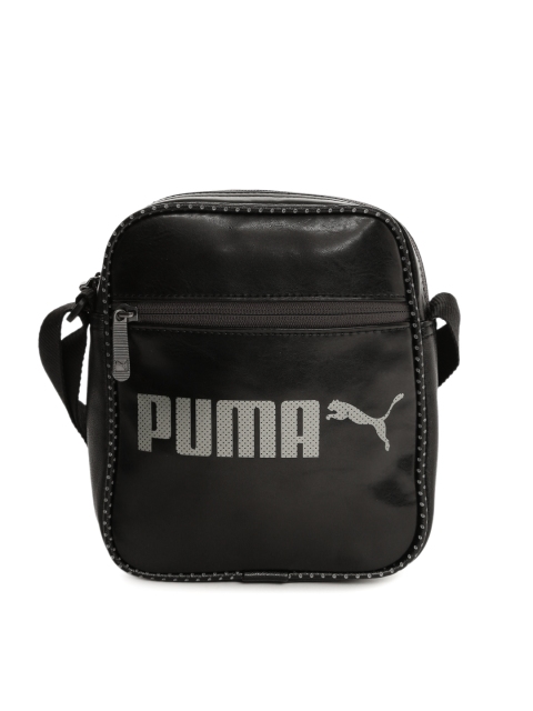 

Puma Unisex Black Campus Portable Messenger Bag