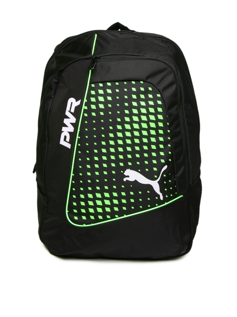 

Puma Unisex Black & Green evoPower Football Printed Backpack