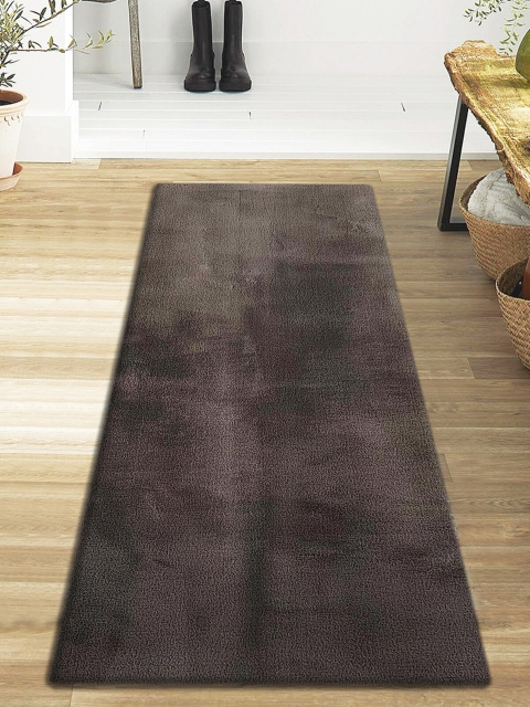 

OBSESSIONS Brown Textured Floor Runners