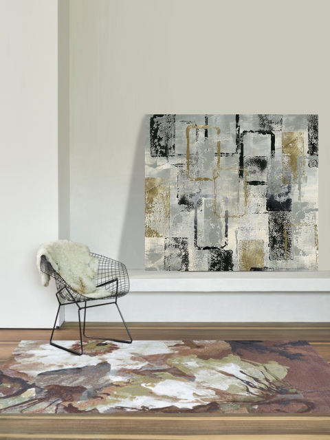 

OBSESSIONS Brown & Beige Abstract Patterned Runner
