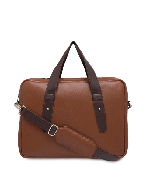 

MBOSS Unisex Brown Handmade Laptop Bag