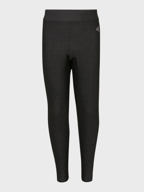 

Jockey Girls Black Solid Jeggings