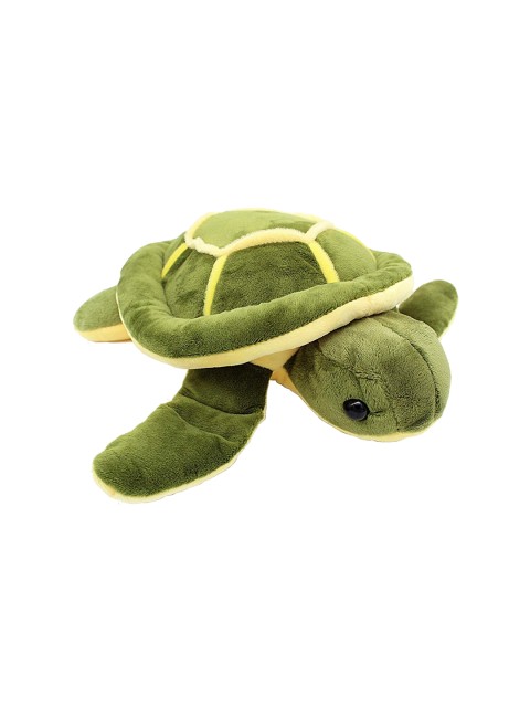 

AkashKrishna Kids Green Furry Turtle Soft Toy