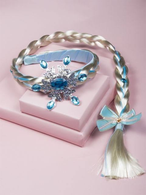 

Arendelle Girls Blue Embellished Hairband