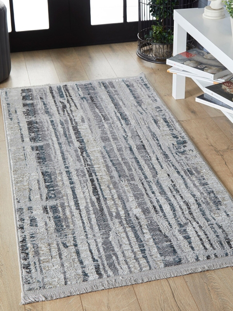 

OBSESSIONS Grey Abstract Patterned Runner