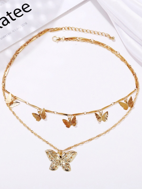 

Vembley Gold-Plated Layered Chain