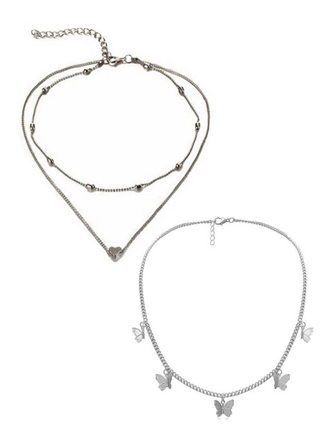 

Vembley Set Of 2 Gold-Plated Layered Necklace