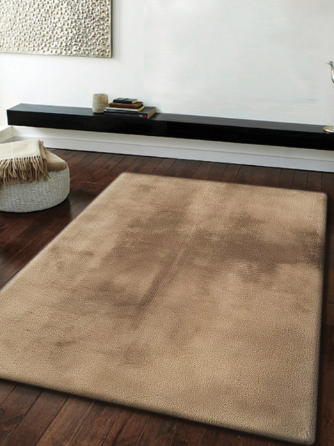 

OBSESSIONS Camel Brown Solid Contemporary Carpets