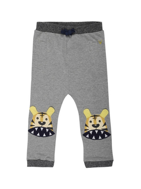 

Allen Solly Junior Boys Grey Printed Track Pants